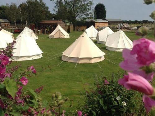 Skipbridge Farm Shepherds Huts Campground Green Hammerton ภายนอก รูปภาพ